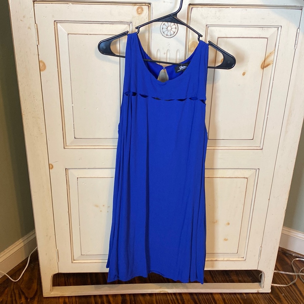 NWOT  blue shift dress